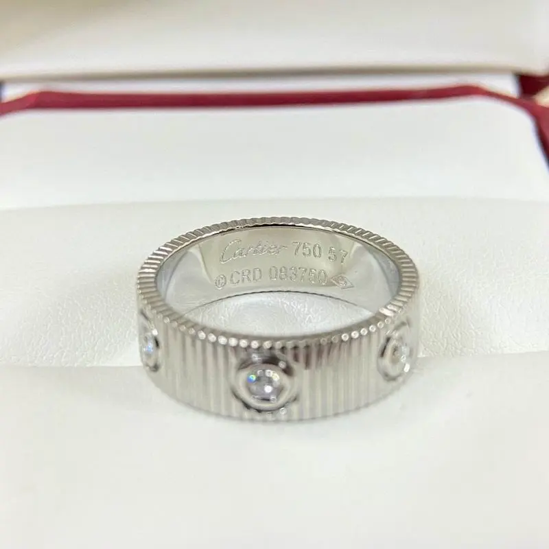 Love Ring White Gold Brilliant-Cut Diamonds 2026 | Drip Kickz Love Ring White Gold Brilliant-Cut Diamonds - Image 2
