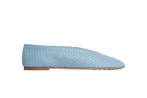 Bottega Veneta Rosa Ballerina New Ice