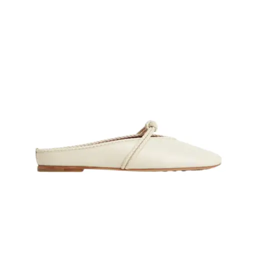 Bottega Veneta Rosa Low Mary-Jane Ballerina Sea Salt 2026 | Drip Kickz Bottega Veneta Rosa Low Mary-Jane Ballerina Sea Salt