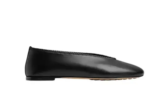 Bottega Veneta Rosa Ballerina Black