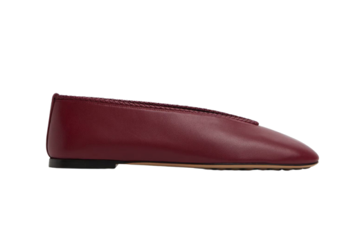 Bottega Veneta Rosa Ballerina Dark Apple Candy