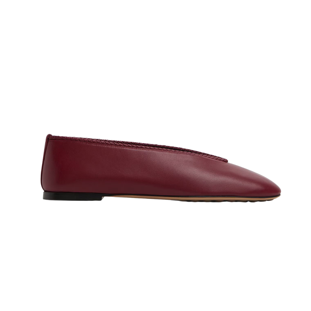 Bottega Veneta Rosa Ballerina Dark Apple Candy 2026 | Drip Kickz Bottega Veneta Rosa Ballerina Dark Apple Candy