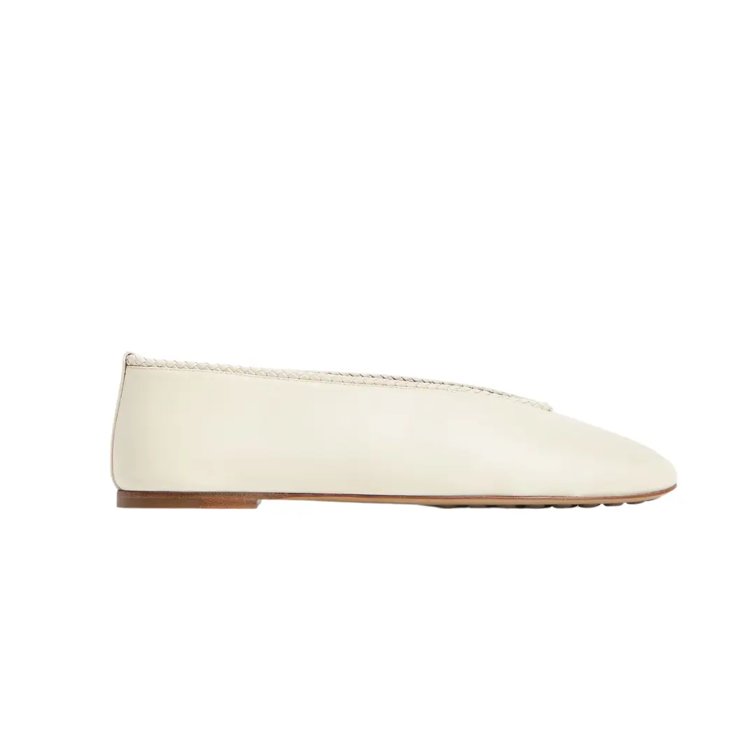 Bottega Veneta Rosa Ballerina Sea Salt 2026 | Drip Kickz Bottega Veneta Rosa Ballerina Sea Salt