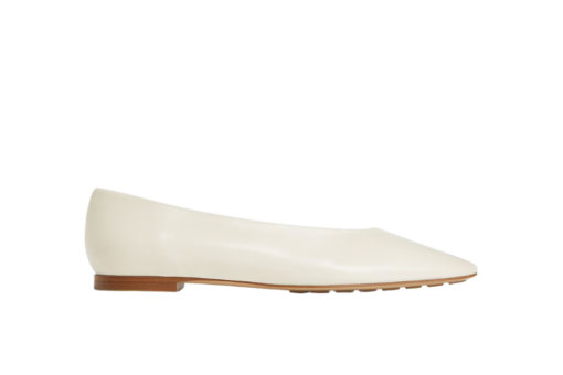 Bottega Veneta Sofia Ballerina Sea Salt