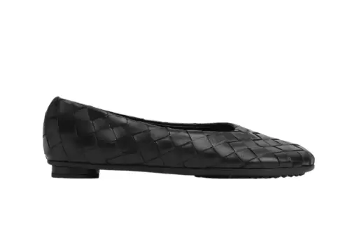 Bottega Veneta Atomic Ballerina Black