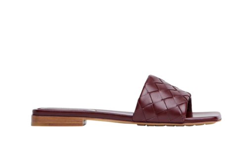 Bottega Veneta Parco Flat Mule Barolo