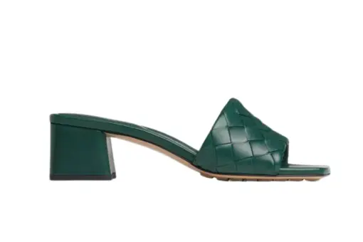 Bottega Veneta Parco Mule New Emerald Green