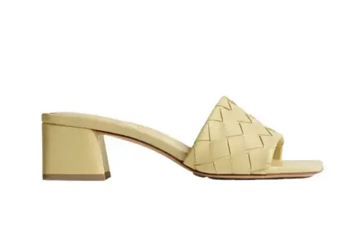 Bottega Veneta Parco Mule Butter Yellow