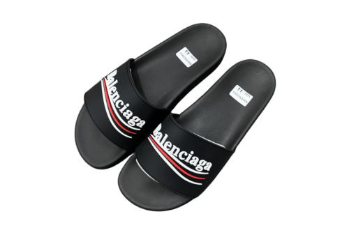 Balenciaga Pool Slides In Black