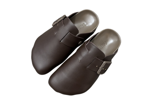 Balenciaga Sunday Mules Brown