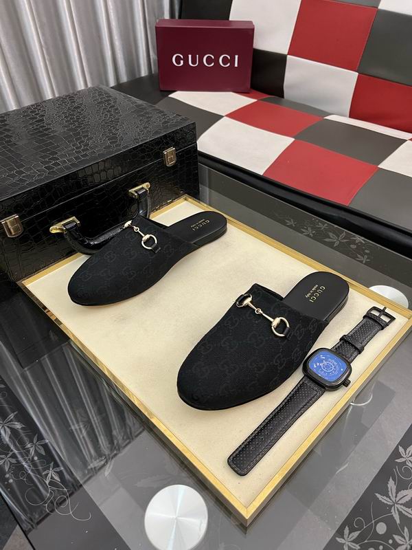 Supreme Motif And Classic Horsebit Black Slipper 2026 | Drip Kickz Supreme Motif And Classic Horsebit Black Slipper - Image 3