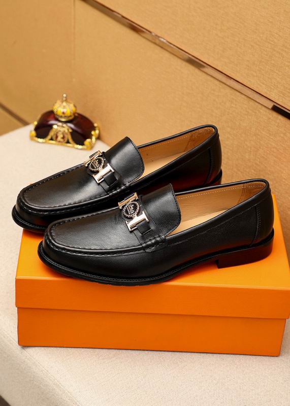 Hermès Destin Black Calfskin Loafers Palladium-Plated Kelly Buckle 2026 | Drip Kickz Hermès Destin Black Calfskin Loafers Palladium-Plated Kelly Buckle - Image 2