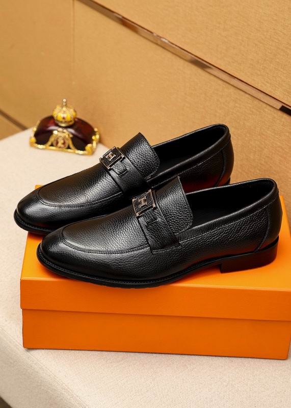Hermès Paris Loafers Black Grained Calfskin 2026 | Drip Kickz Hermès Paris Loafers Black Grained Calfskin - Image 2