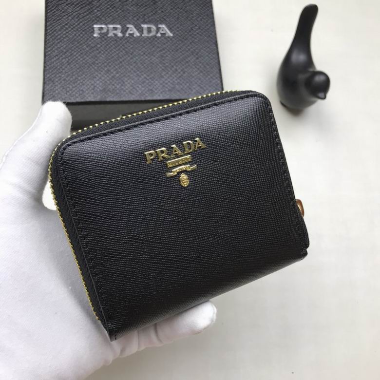 Prada Saffiano Bi-fold Wallet Leather Black 2026 | Drip Kickz Prada Saffiano Bi-fold Wallet Leather Black