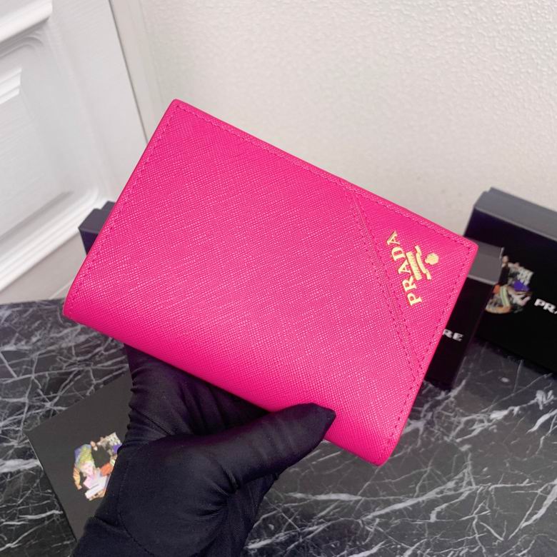 Prada Saffiano Leather Wallet 10cm Hot Pink 2026 | Drip Kickz Prada Saffiano Leather Wallet 10cm Hot Pink