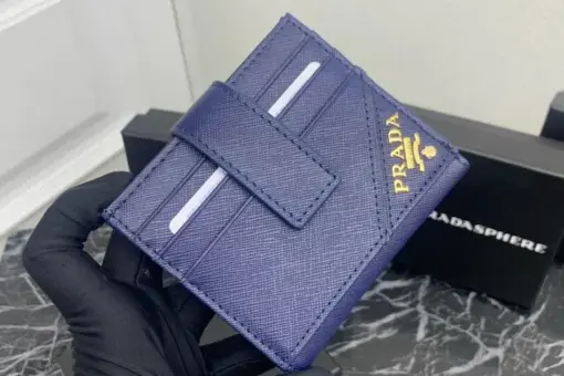 Prada Wallet 10cm Lite Purple