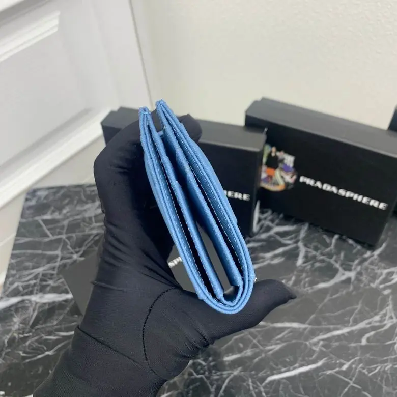 Prada Wallet 10cm Lite Sky Blue 2026 | Drip Kickz Prada Wallet 10cm Lite Sky Blue - Image 2