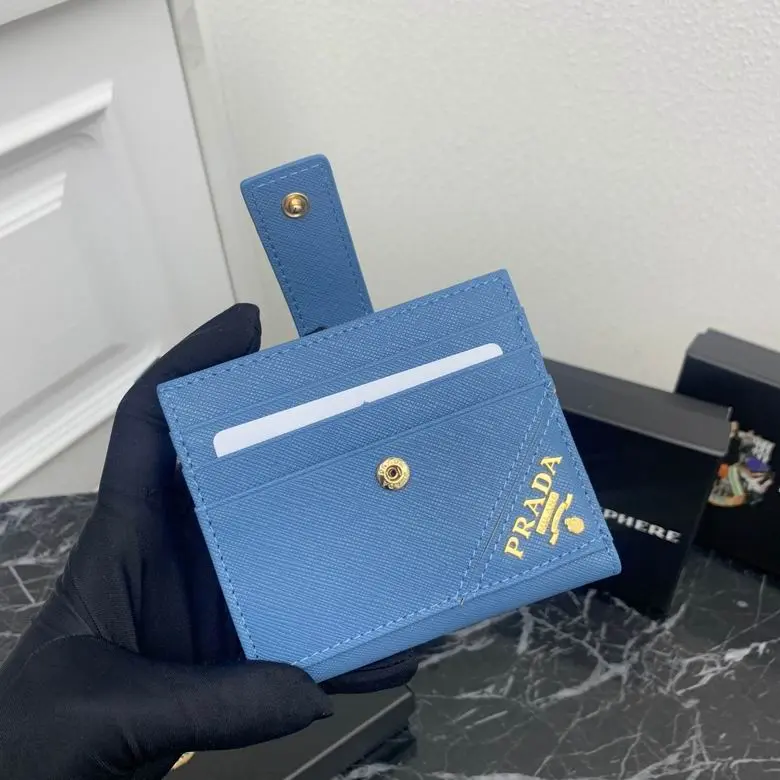 Prada Wallet 10cm Lite Sky Blue 2026 | Drip Kickz Prada Wallet 10cm Lite Sky Blue - Image 3