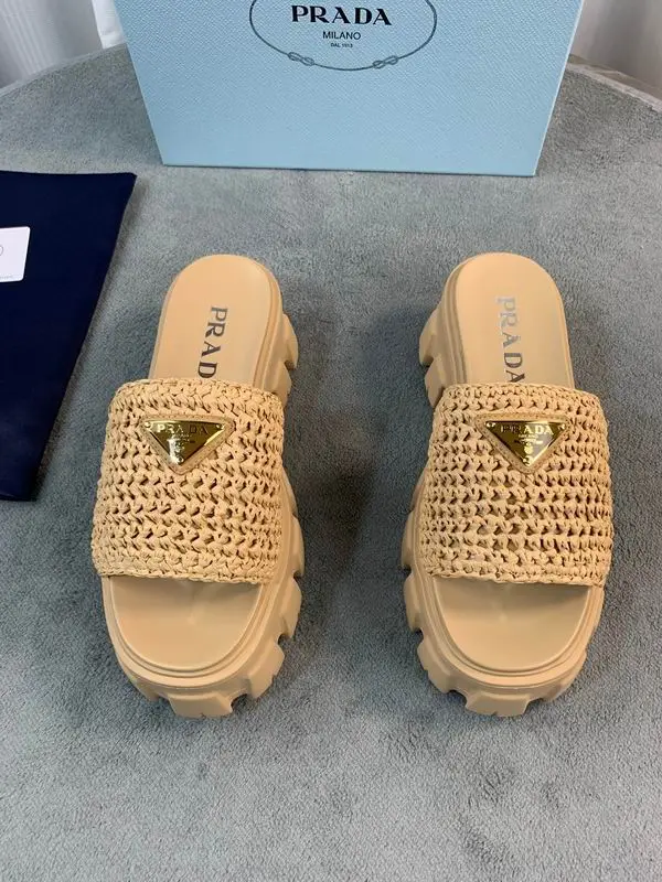 Prada Slipper Beige 2026 | Drip Kickz Prada Slipper Beige - Image 2