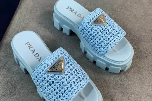 Prada Slipper Sky Blue - 37