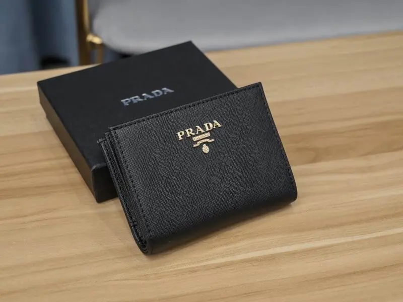 Prada Blue Bi-Fold Zip Wallet 2026 | Drip Kickz Prada Blue Bi-Fold Zip Wallet