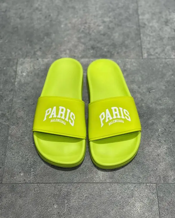 Balenciaga Pool Slide Neon Green 2026 | Drip Kickz Balenciaga Pool Slide Neon Green - Image 4