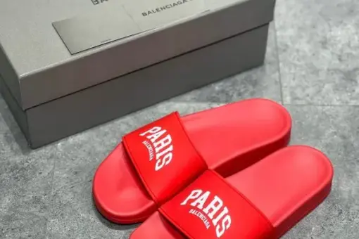 Balenciaga Slipper Red
