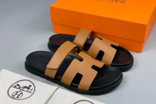 Hermes Chypre Sandal Brown/Black