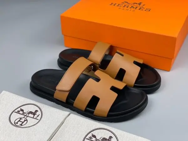 Hermes Chypre Sandal Brown/Black 2026 | Drip Kickz Hermes Chypre Sandal Brown/Black