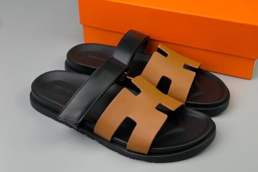 Hermes Chypre Sandal Brown/Black