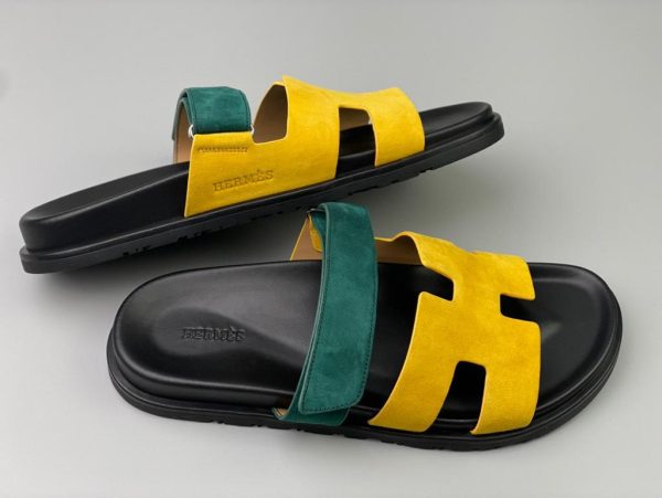 Hermes Chypre Sandal Green/Yellow/Black 2026 | Drip Kickz Hermes Chypre Sandal Green/Yellow/Black - Image 3