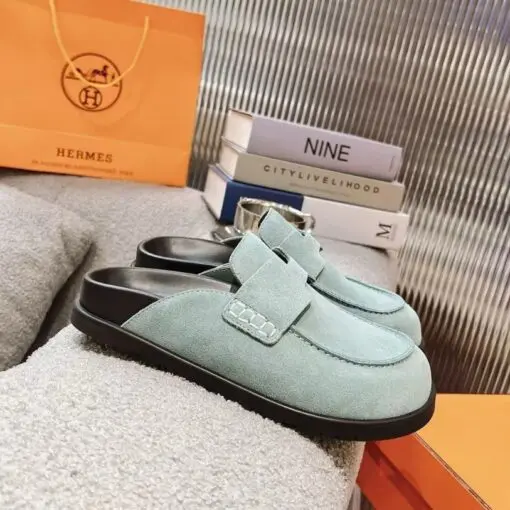 Hermes Go Mule Green 2026 | Drip Kickz Hermes Go Mule Green