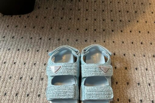 Prada Sandals Sky Blue - 38