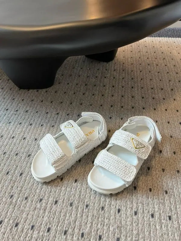 Prada Sandals White 2026 | Drip Kickz Prada Sandals White - Image 2