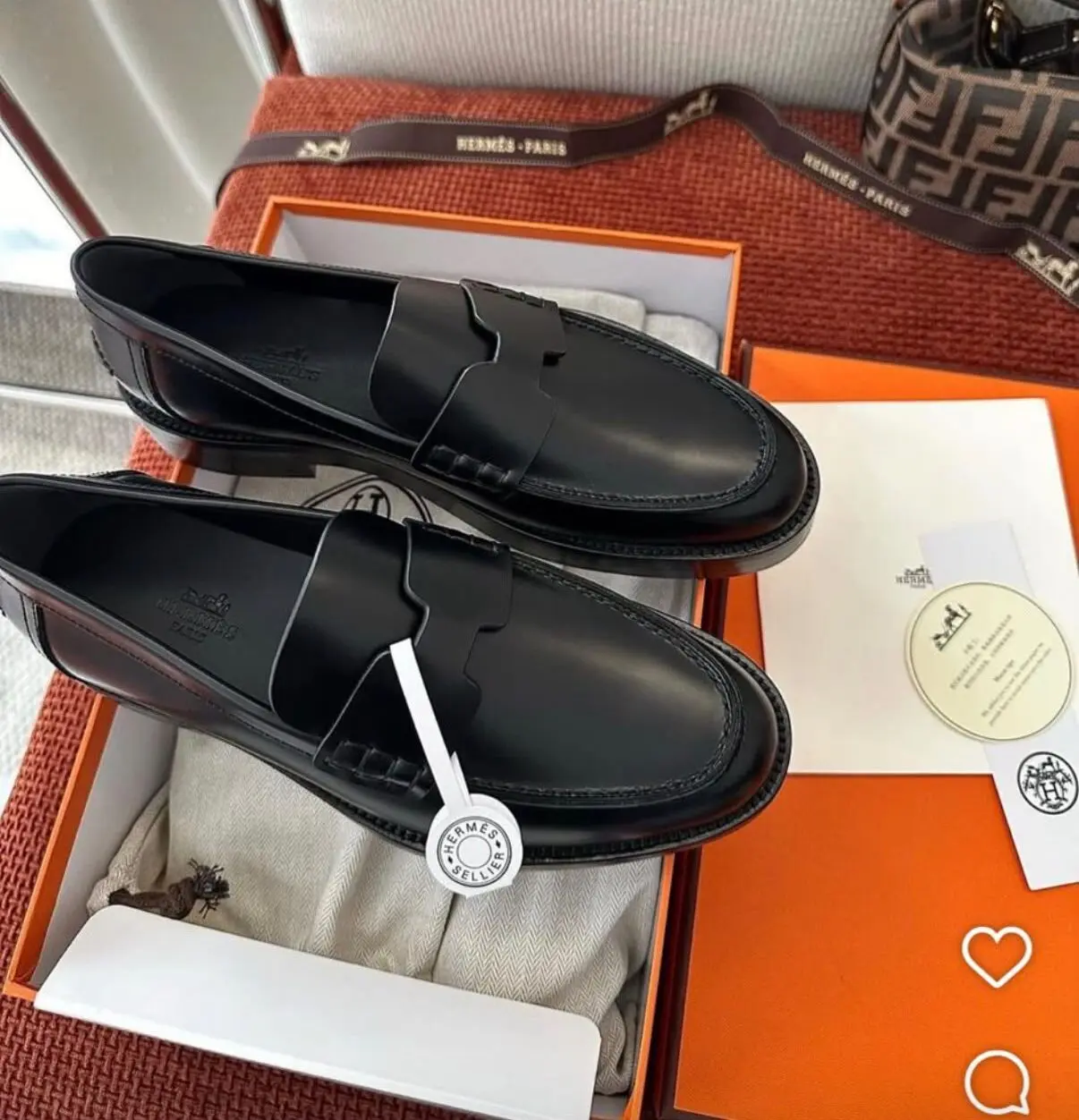Hermès Hitch Loafers Black 2026 | Drip Kickz Hermès Hitch Loafers Black