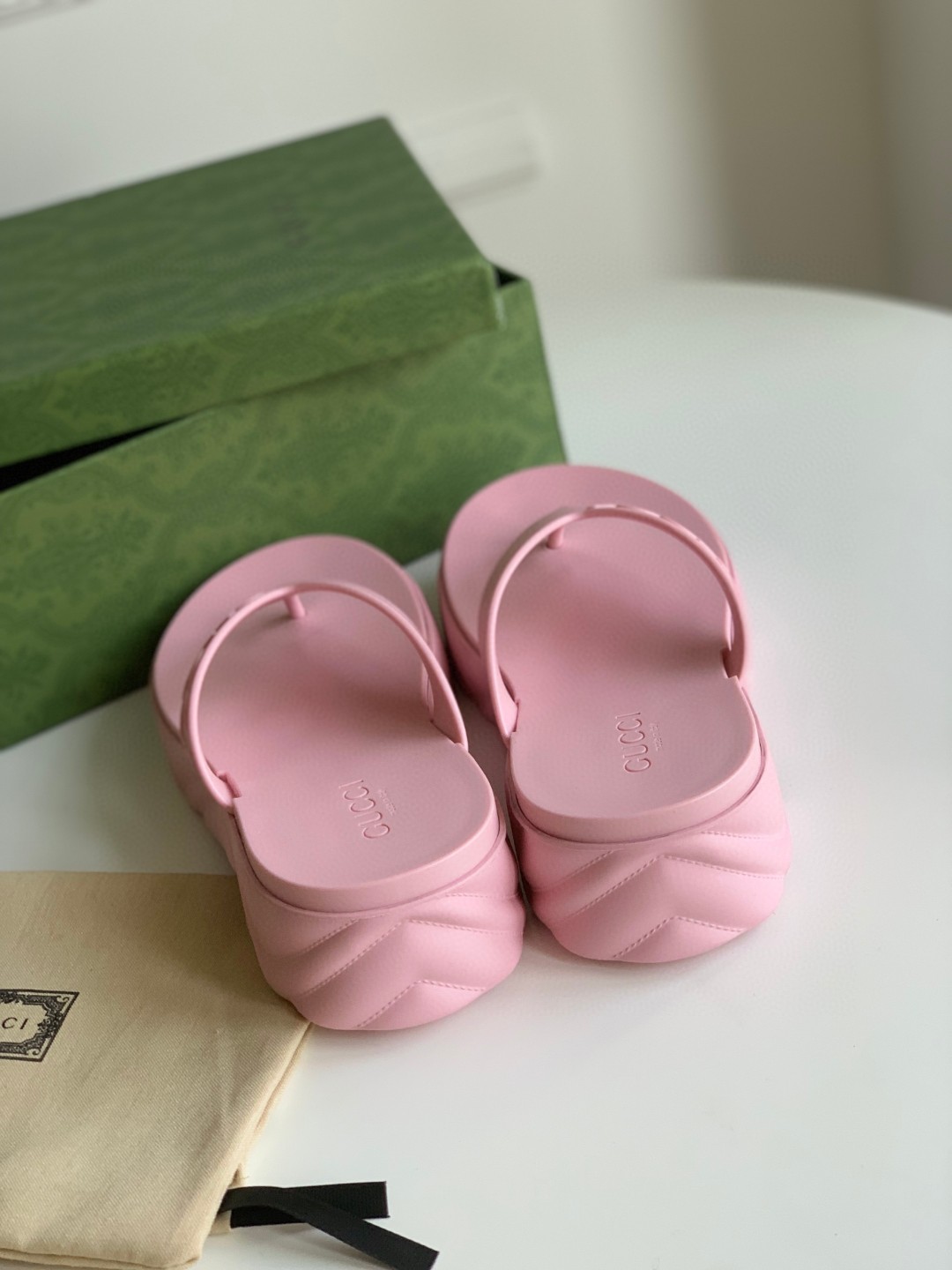 Rubber Sandals Pink 2026 | Drip Kickz Rubber Sandals Pink - Image 2