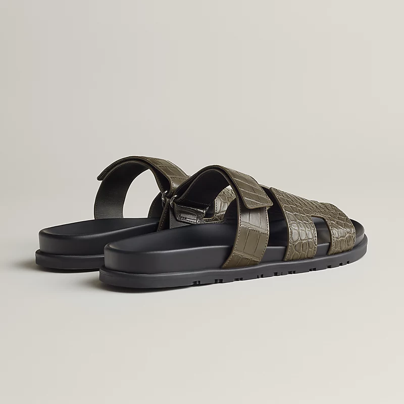 Hermès Chypre Sandal Tundra Green 2026 | Drip Kickz Hermès Chypre Sandal Tundra Green - Image 2