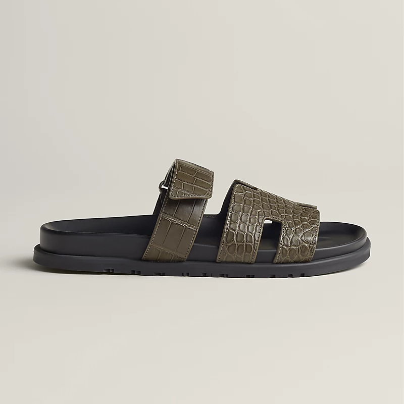 Hermès Chypre Sandal Tundra Green 2026 | Drip Kickz Hermès Chypre Sandal Tundra Green - Image 3