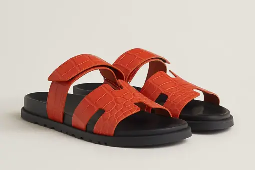 Hermès Chypre Sandal Orange Nacarat