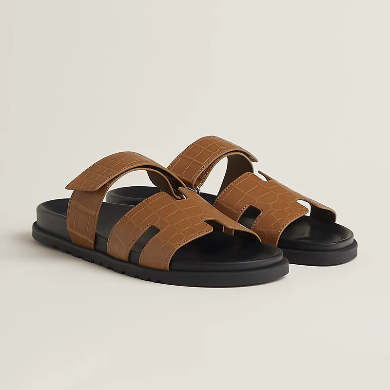 Hermès Chypre Sandal Smoky Brown 2026 | Drip Kickz Hermès Chypre Sandal Smoky Brown