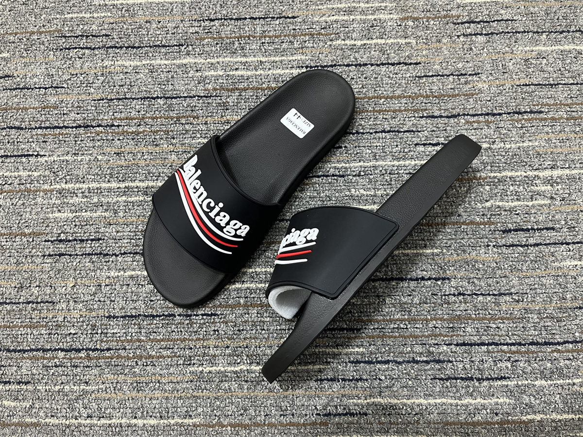 Balenciaga Pool Slides In Black 2026 | Drip Kickz Balenciaga Pool Slides In Black - Image 3