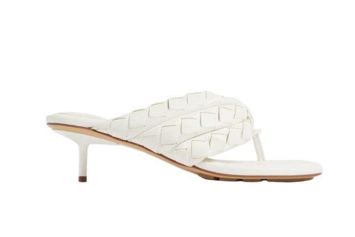 Bottega Veneta Salsa Thong White