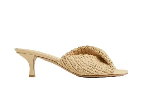 Bottega Veneta Blink Mule Natural
