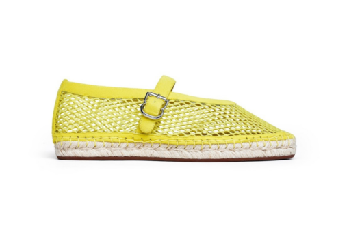 Alaïa Espadrilles Fishnet Suede