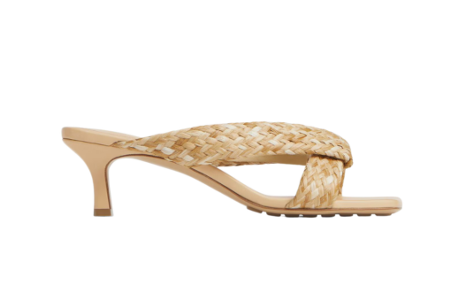 Bottega Veneta Riva Mule Macadamia