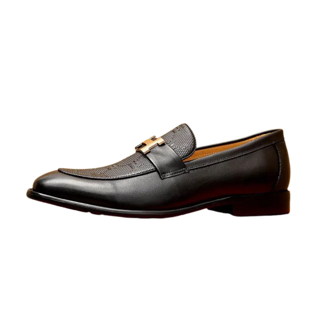 Hermès Paris Loafers Grained Calfskin Paris Buckle 2026 | Drip Kickz Hermès Paris Loafers Grained Calfskin Paris Buckle