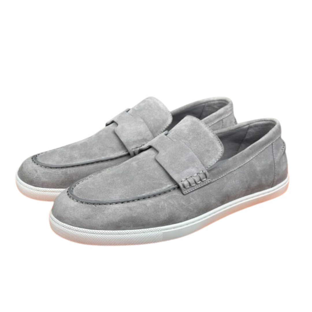 Hermes Grey Suede Job Loafer 2026 | Drip Kickz Hermes Grey Suede Job Loafer