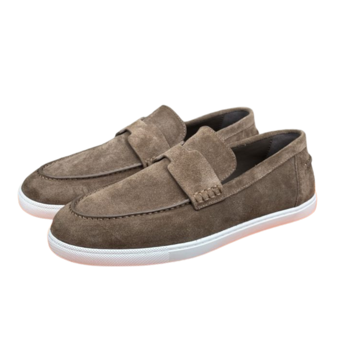 Hermes Brown Suede Job Loafer 2026 | Drip Kickz Hermes Brown Suede Job Loafer
