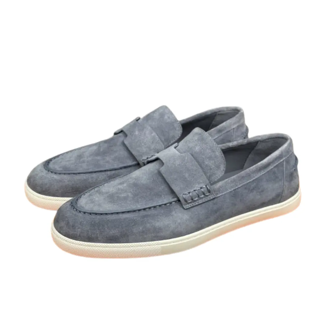 Hermes Denim Blue Suede Job Loafer 2026 | Drip Kickz Hermes Denim Blue Suede Job Loafer