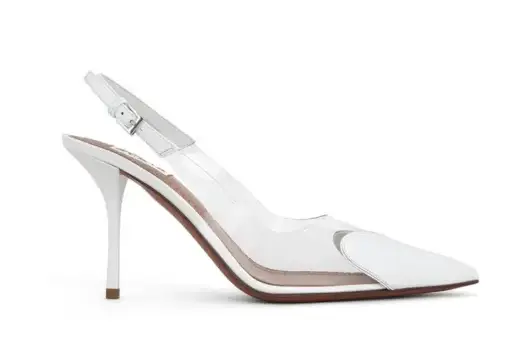 Alaïa Le Cœur Slingbacks Patent Leather